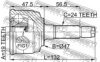 FEBEST 0910-014 Joint, drive shaft